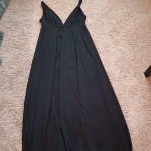Black evening dress...size small